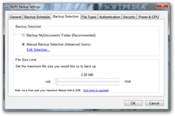 MyPC Backup screenshot 6