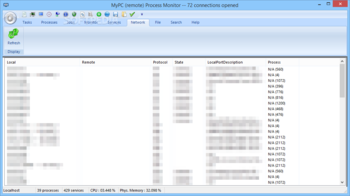 MyPC Remote Process Monitor screenshot 13
