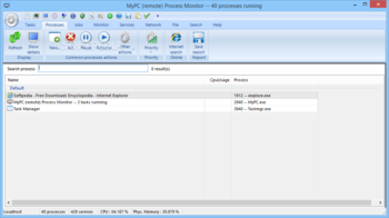 MyPC Remote Process Monitor screenshot 3