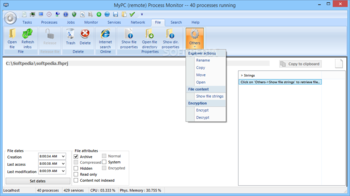 MyPC Remote Process Monitor screenshot 5