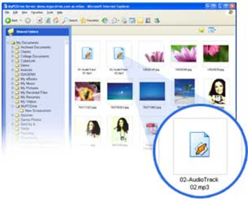 MyPCDrive screenshot