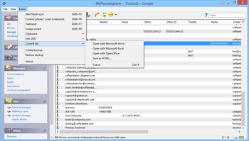 MyPhoneExplorer screenshot 11