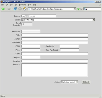 myphpbooks screenshot 3
