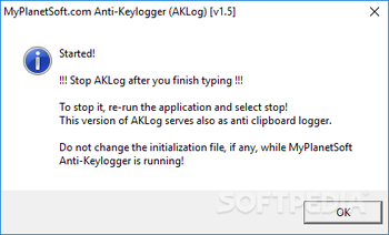 MyPlanetSoft Anti-Keylogger screenshot 2
