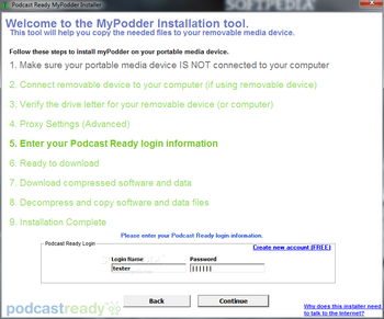 myPodder screenshot 4