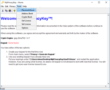 MyPrivacyKey screenshot 3