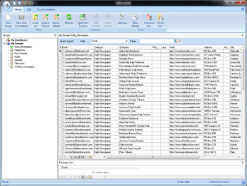 Myrasoft Media Databases screenshot