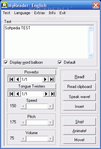MyReader screenshot