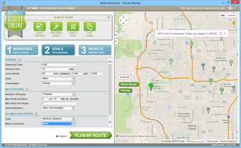 MyRouteOnline - Route Planner screenshot 2