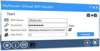 MyRouter screenshot