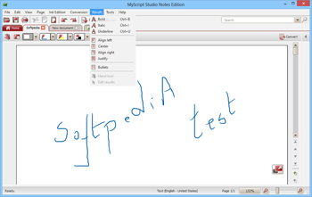 MyScript Studio Notes Edition screenshot 6