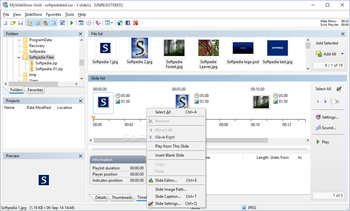 MySlideShow Gold screenshot 7