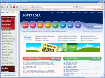 MySpace Browser screenshot 3