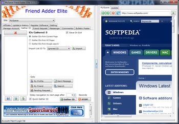 MySpace Friend Adder Elite screenshot 2
