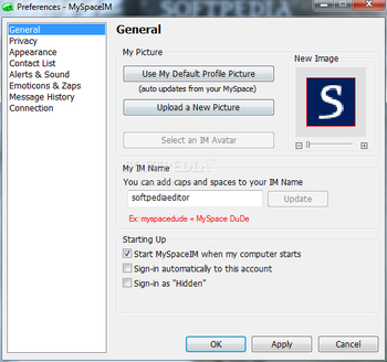 MySpaceIM screenshot 4