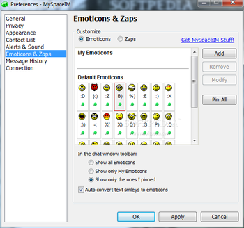 MySpaceIM screenshot 9