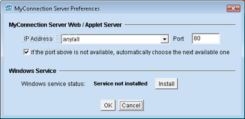 MySpeed Server screenshot 2
