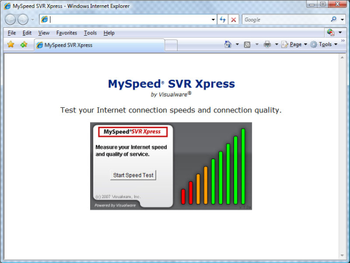 MySpeed SVR Xpress screenshot