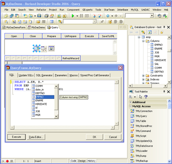 MySQL Data Access Components screenshot 3