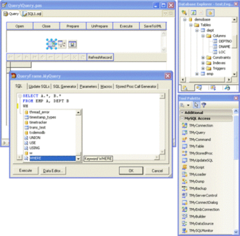 MySQL Data Access Components for RAD Studio XE3 screenshot
