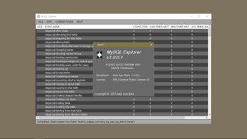 MySQL Explorer screenshot 8