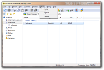 MySQL-Front screenshot 3