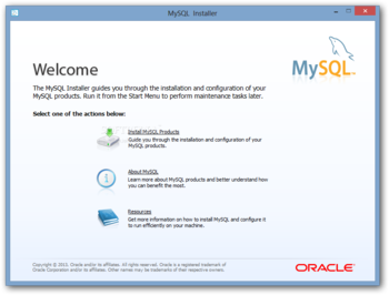 MySQL Installer screenshot