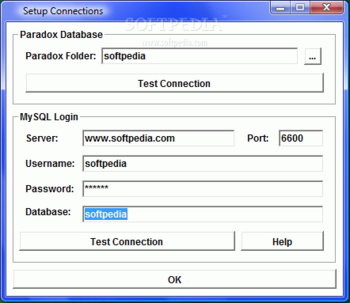 MySQL Paradox Import, Export & Convert Software screenshot
