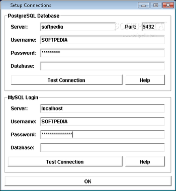 MySQL PostgreSQL Import, Export & Convert Software screenshot