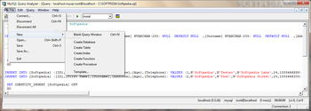 MySQL Query Analyzer screenshot 2