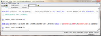 MySQL Query Analyzer screenshot 3