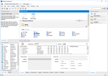 MySQL Workbench screenshot