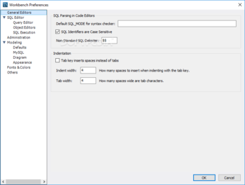 MySQL Workbench screenshot 12