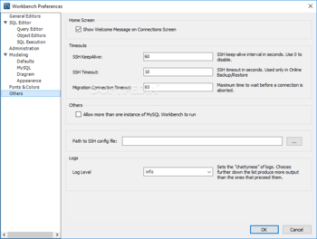 MySQL Workbench screenshot 16