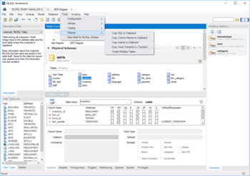 MySQL Workbench screenshot 6