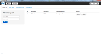 MyTablePlanner screenshot