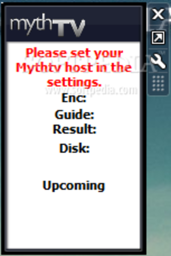 Mythtv screenshot