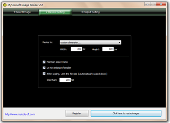 Mytoolsoft Image Resizer screenshot 3