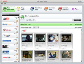 MyTube Bigpack Internet recorder 3 Free screenshot