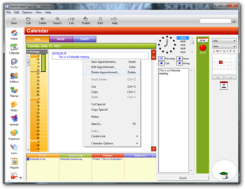 MyUltimateOrganizer screenshot 2