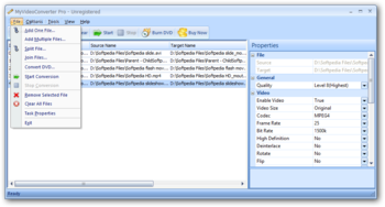 MyVideoConverter Pro screenshot 2