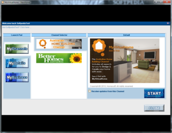 MyVirtualHome screenshot