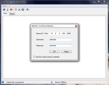 MyVNC screenshot