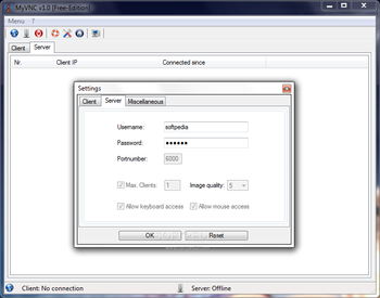 MyVNC screenshot 2