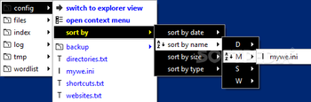 Mywe File manager screenshot 6