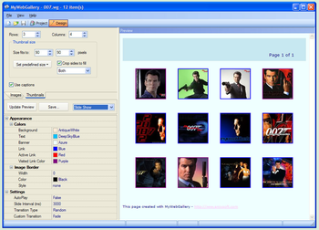 MyWebGallery screenshot