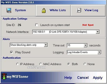 myWIFIzone WIFI Internet Access Blocker screenshot 3