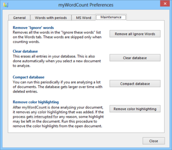 myWordCount screenshot 14