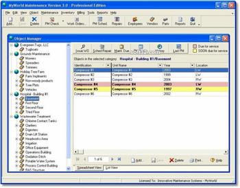 MyWorld Maintenance Standard screenshot 3