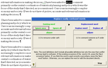 myWriterTools screenshot